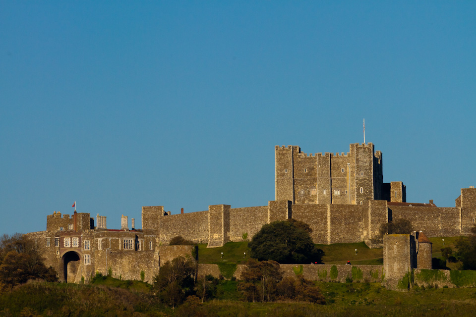 Dover Castle in Dover, England