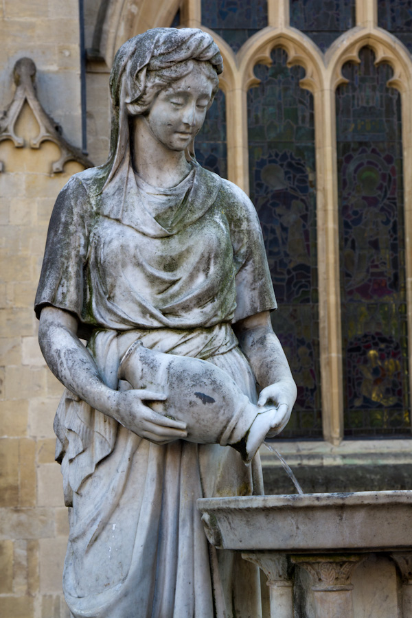 Water Girl in Bath, England