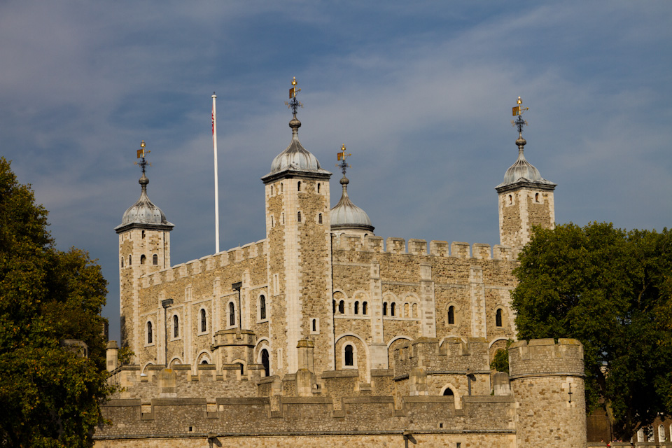 White Tower in London, England