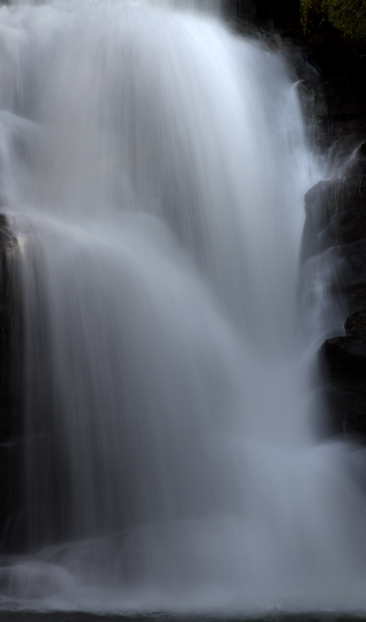 Twisting Water in Highlands, North Carolina
