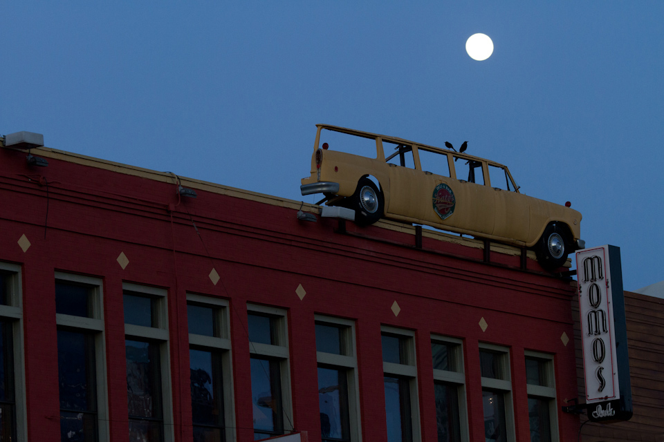 Moon Over Momos in Austin, Texas