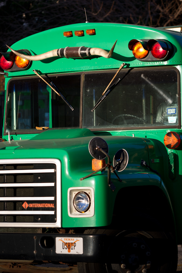 Bull Bus in Austin, Texas