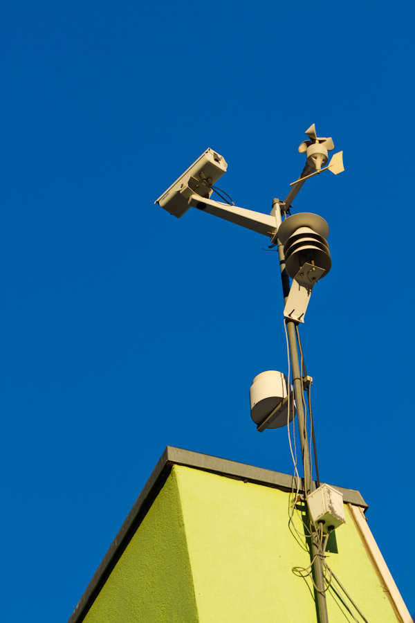 Weather Pole in Austin, Texas