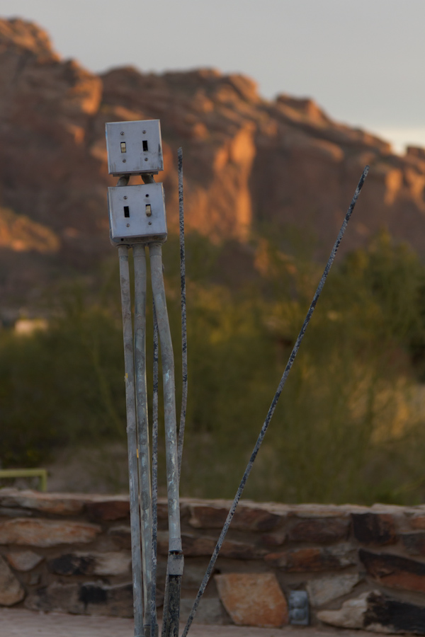 Outdoor Lights in Paradise Valley, Arizona