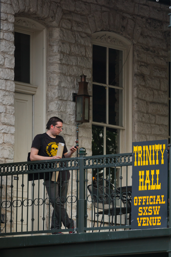 Checking the Schedule in Austin, Texas