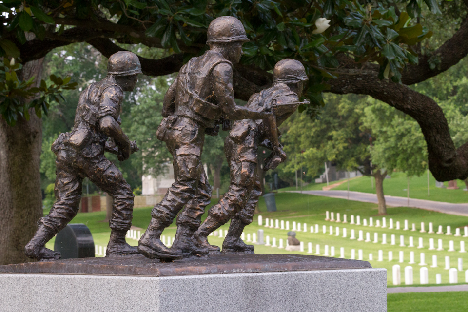 Vietnam Memorial in Austin, Texas