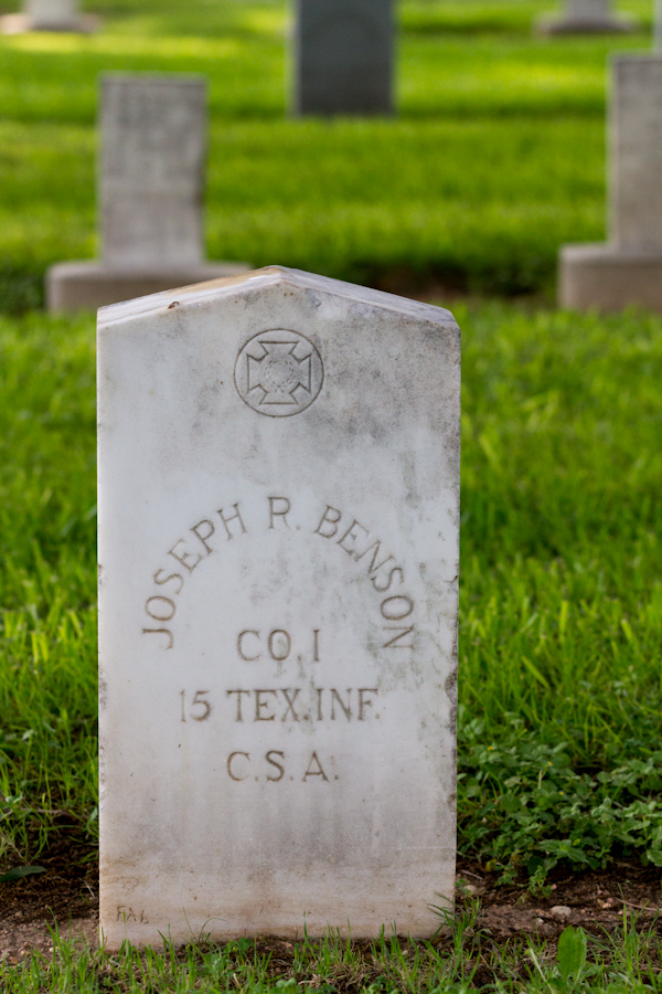 Civil War Veteran in Austin, Texas