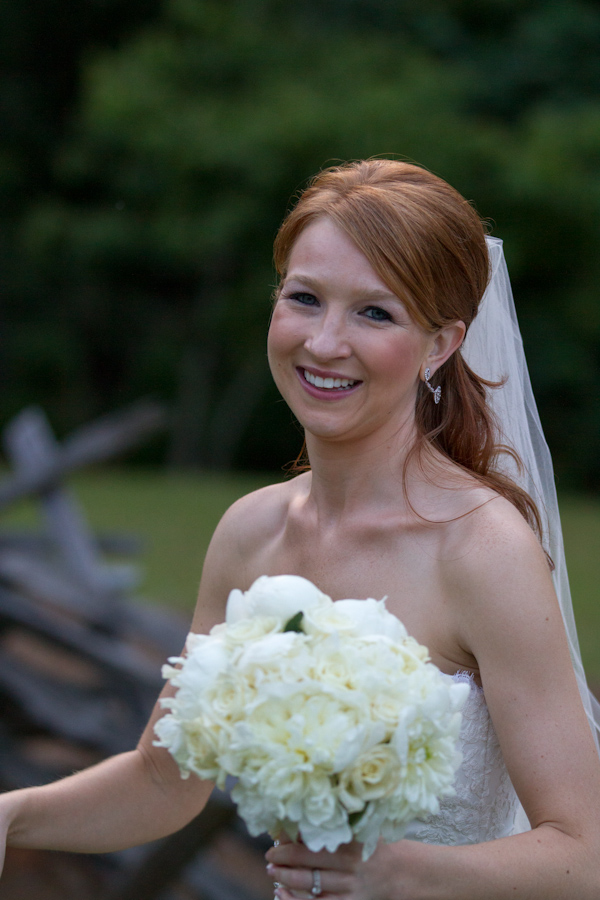 Beaming Bride in Gainsville, Georgia