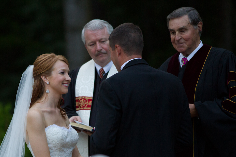 Beaming Bride in Gainsville, Georgia