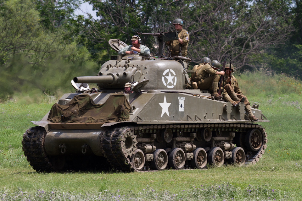 Sherman Tank in Austin, Texas