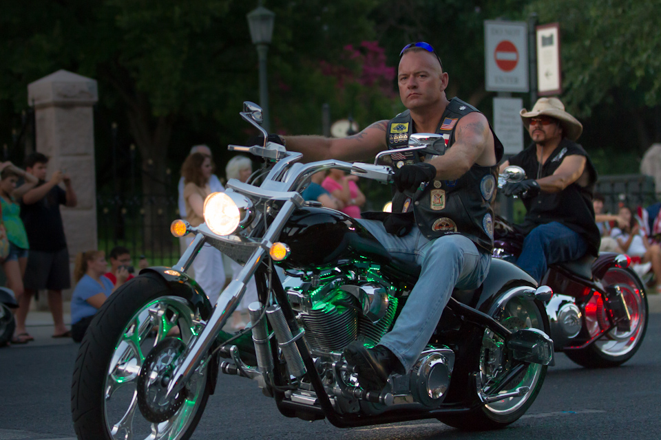 Army Rider in Austin, Texas
