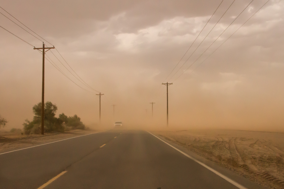 Dust Storm in Phoenix, Arizona