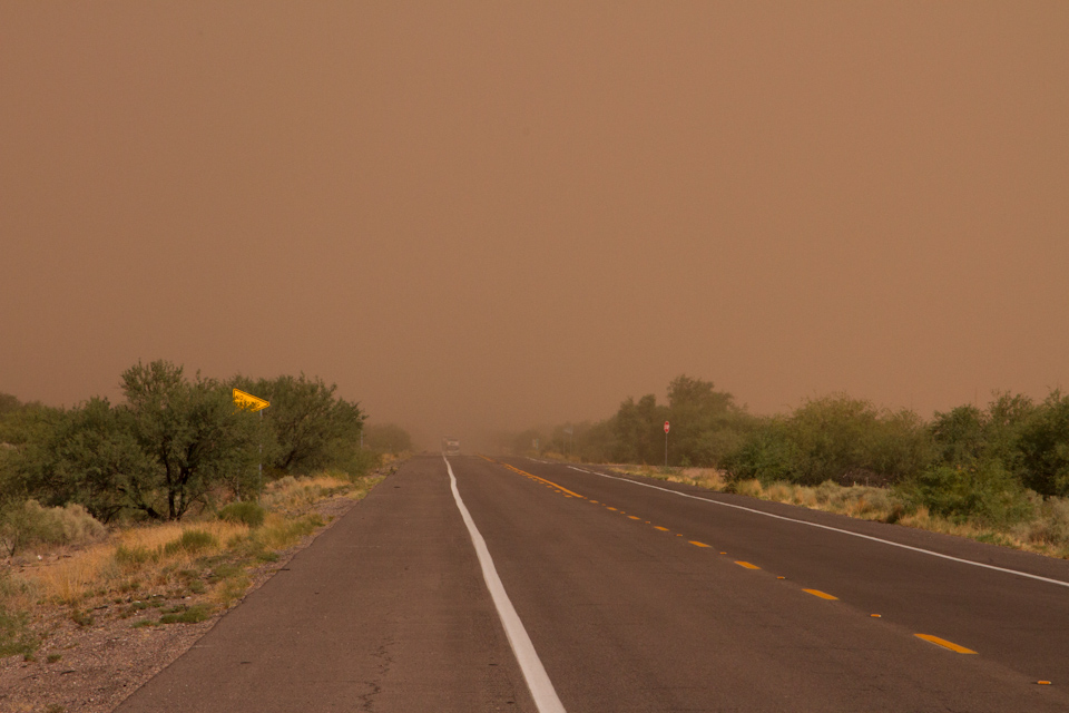 Just Ahead of the Storm in Phoenix, Arizona