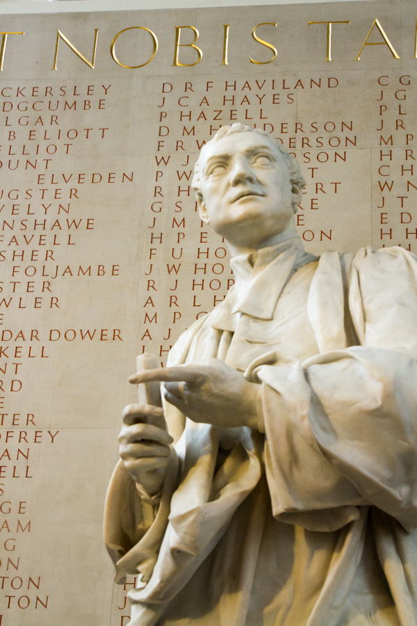 Sir Isaac Newton in Cambridge, England