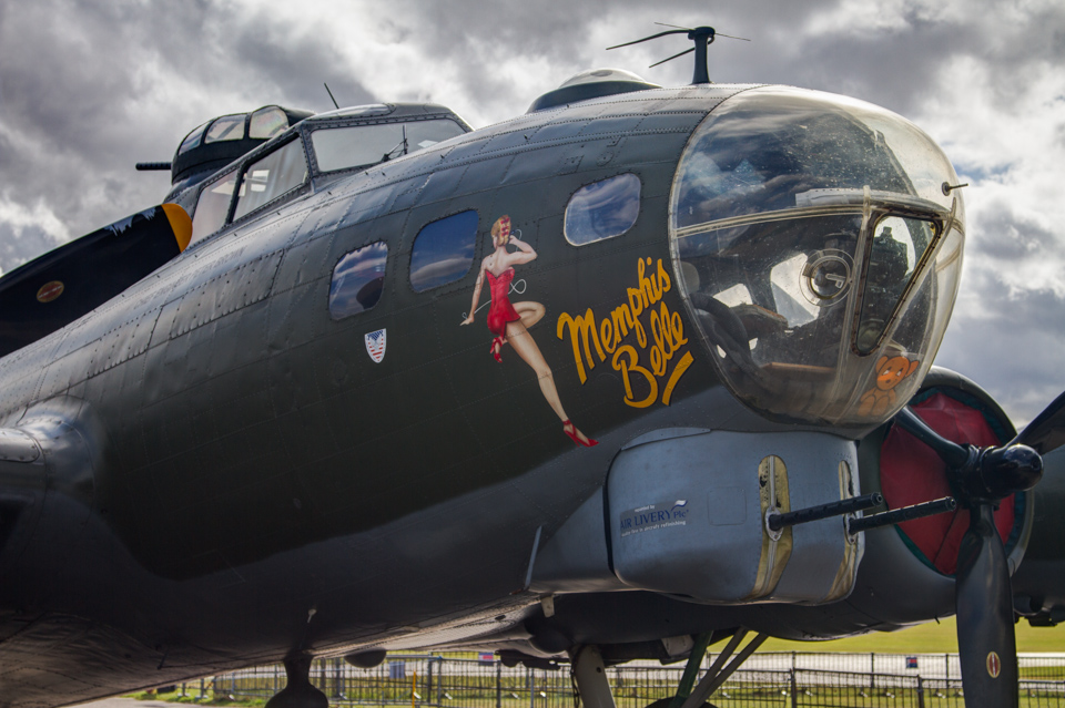 Memphis Belle in Cambridge, England