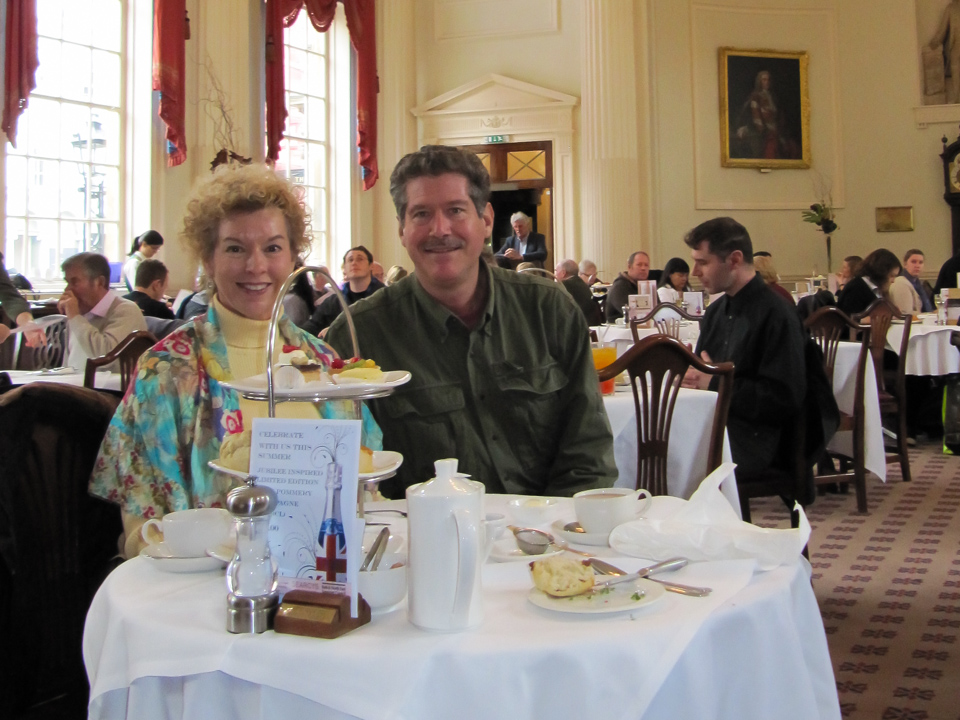 Tea in Bath, England
