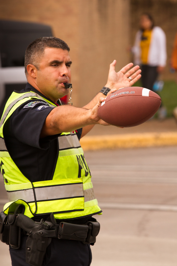 Football Traffic in Austin, Texas
