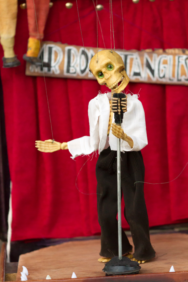 Singing Skeleton in Austin, Texas