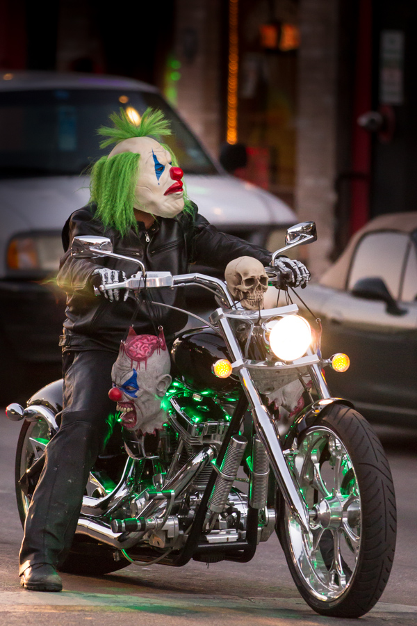 Halloween Rider in Austin, Texas