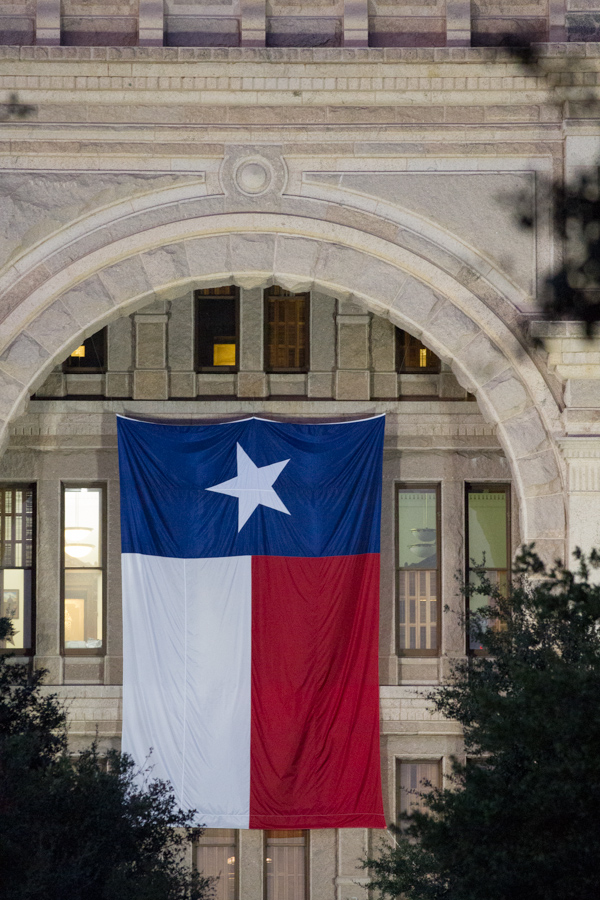 A big State Big Flag in Austin, Texas