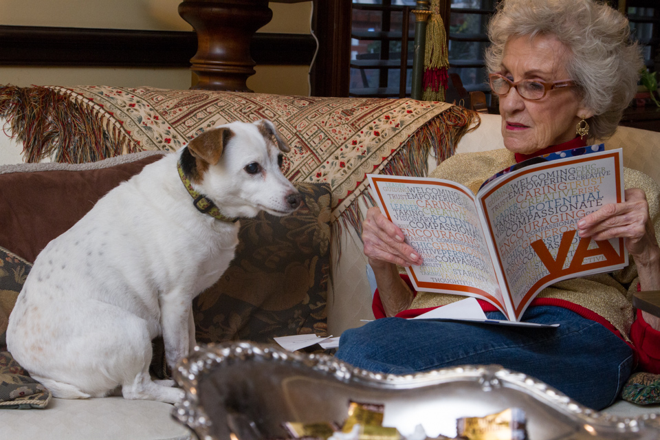 Reading with a Friend in Hawkinsville, Georgia