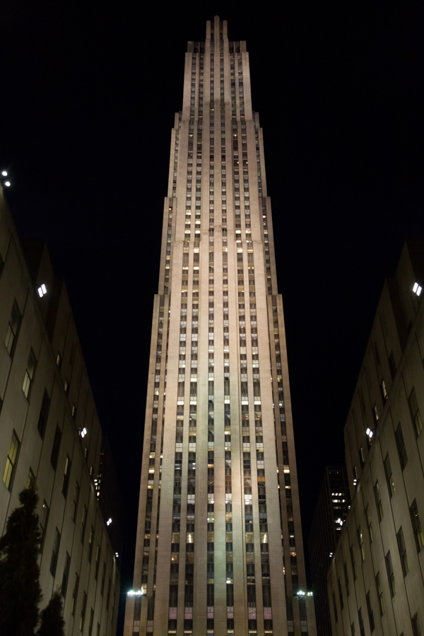 The Rock in New York, New York