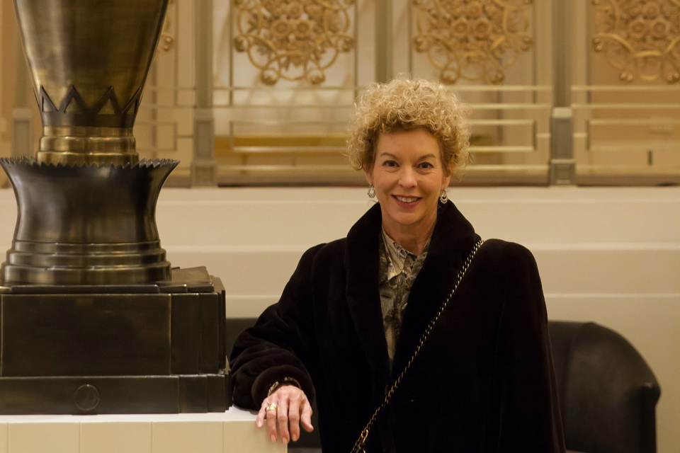 At the Waldorf in New York, New York