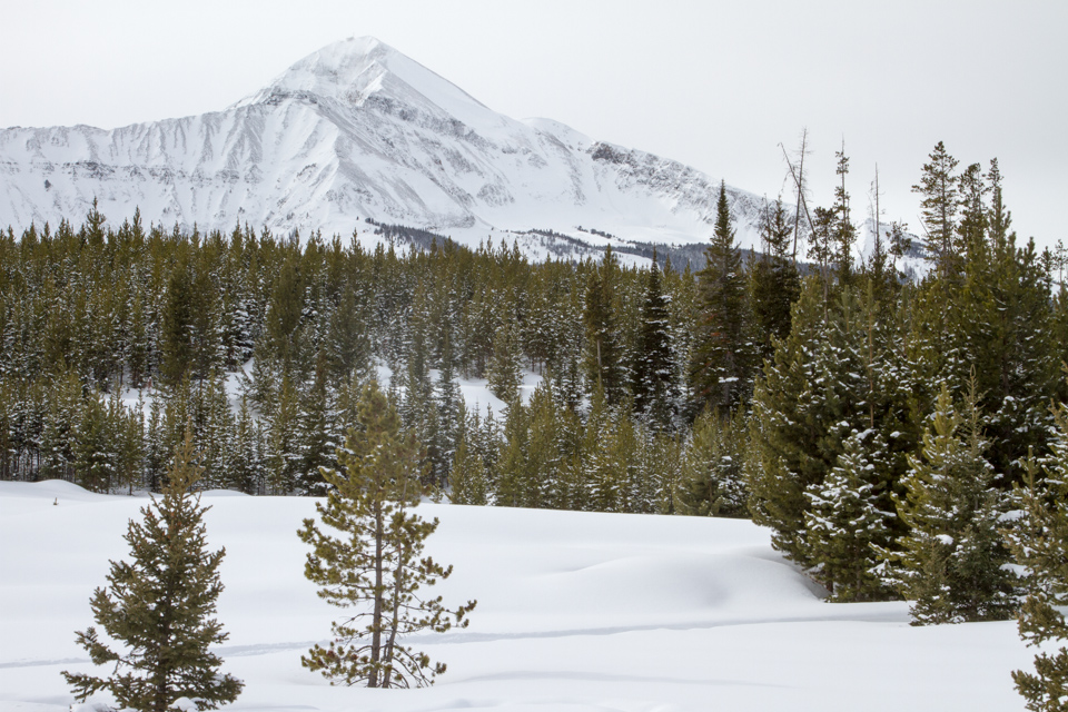 Lone Mountain in Yellowstone Club, Montana