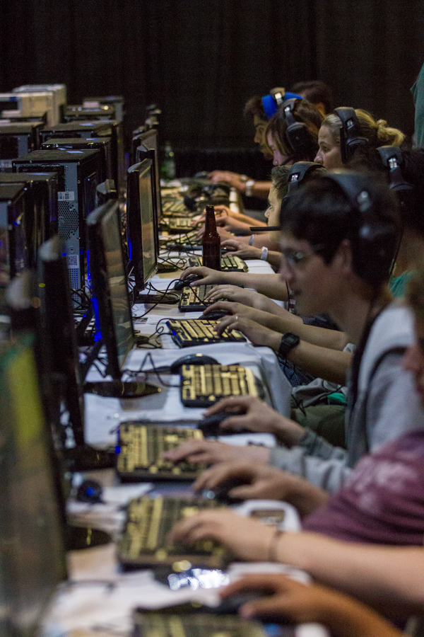 Gamers in Austin, Texas