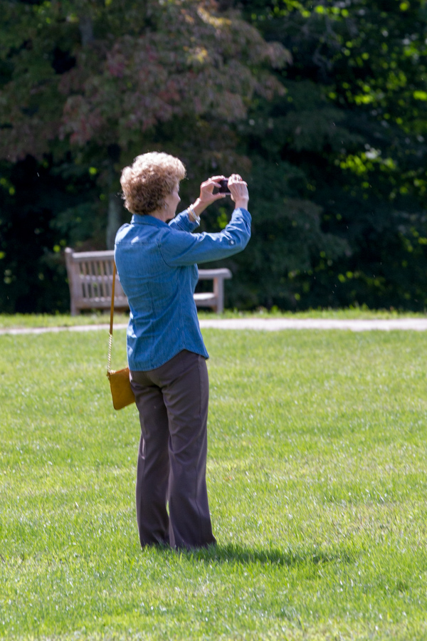 Taking a Picture in Cold Springs, New York