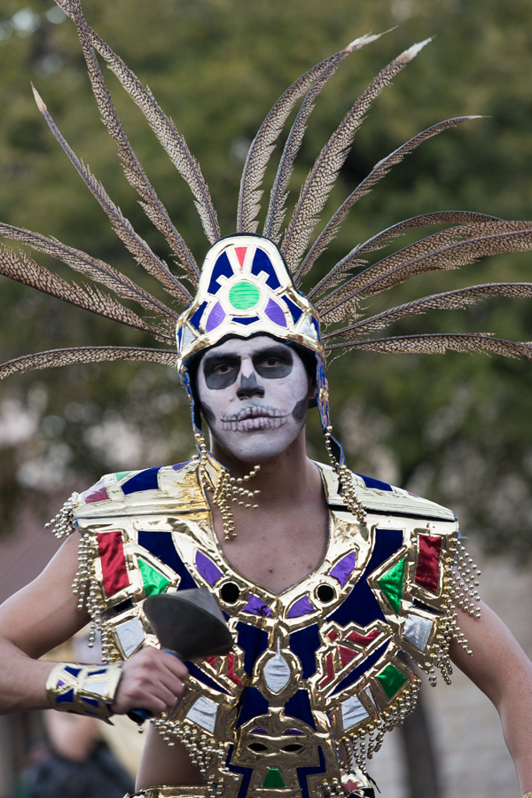 Aztec Skeleton in Austin, Texas
