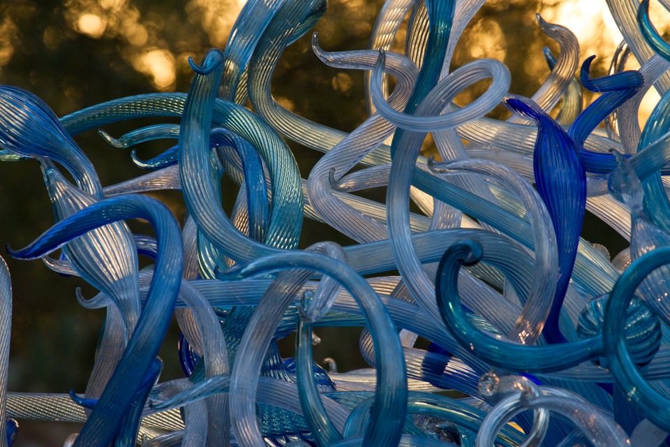 Glass at Sunset in Phoenix, Arizona