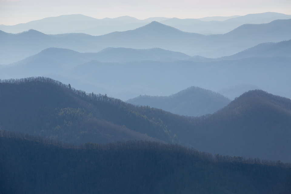 Mountians in Highlands, North Carolina