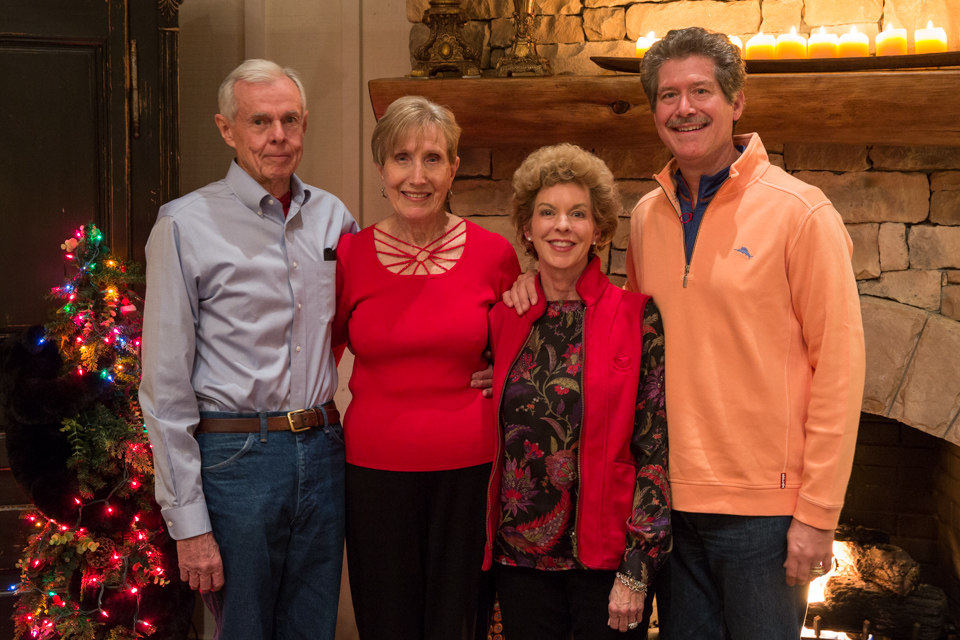 Christmas Family Picture in Highlands, North Carolina
