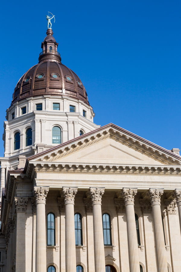 Kansas State Capitol in Topeka, Kansas