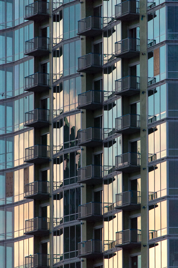 Balconies in Austin, Texas