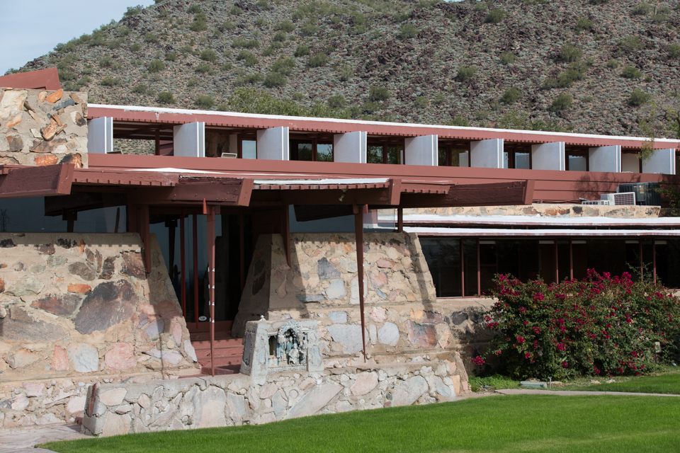 Taliesin West Dining Room in Phoenix, Arizona