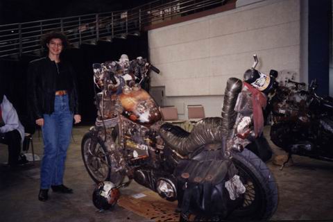 Virginia Ann and a Rat Bike
