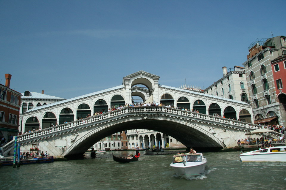 Rialto Bridge in Venice
