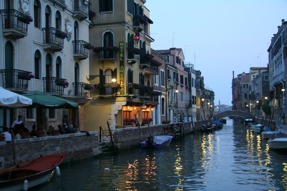 Dusk in Venice
