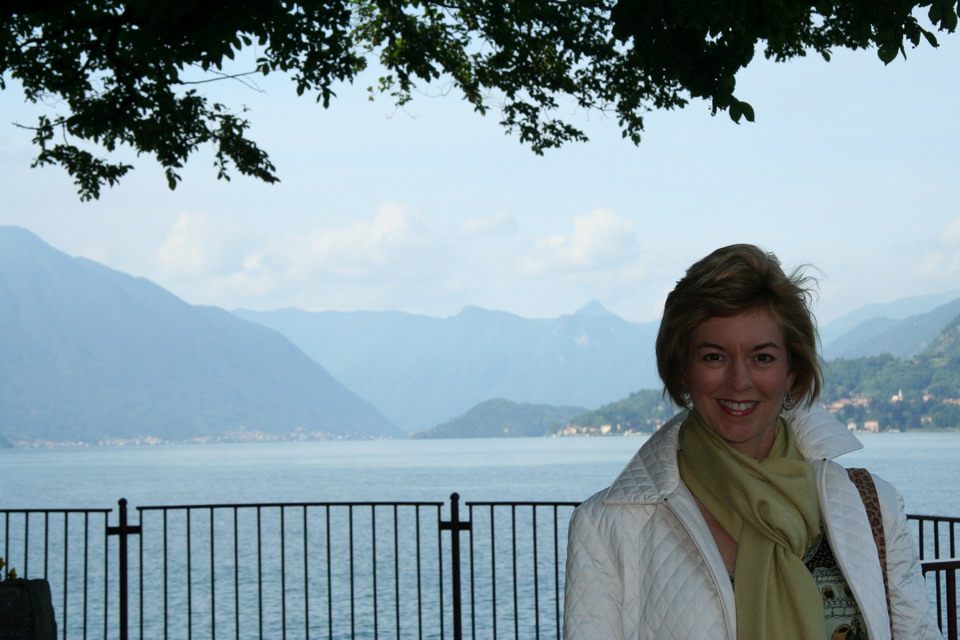Virginia Ann on Lake Como