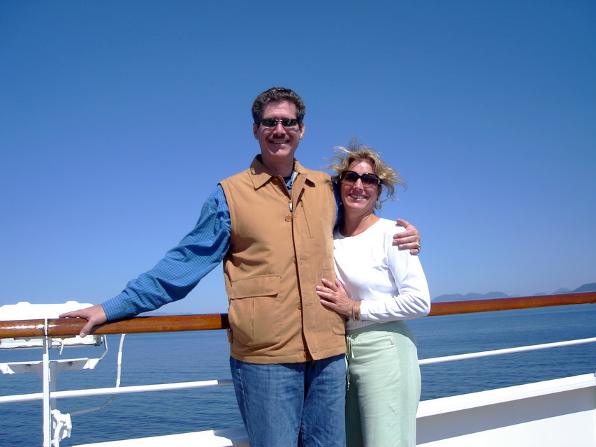 Cal and Mary on Cruise