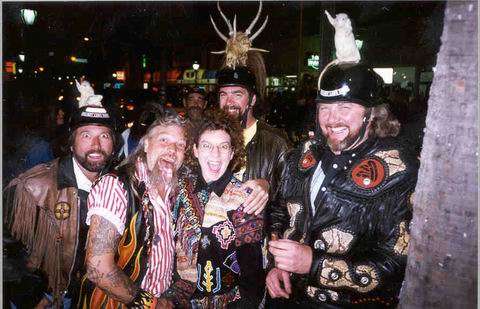 Virginia Ann and some Bikers