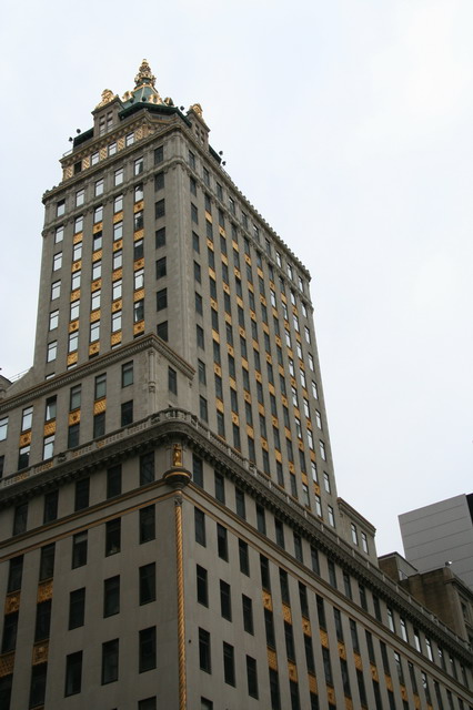 Gold Touched Building