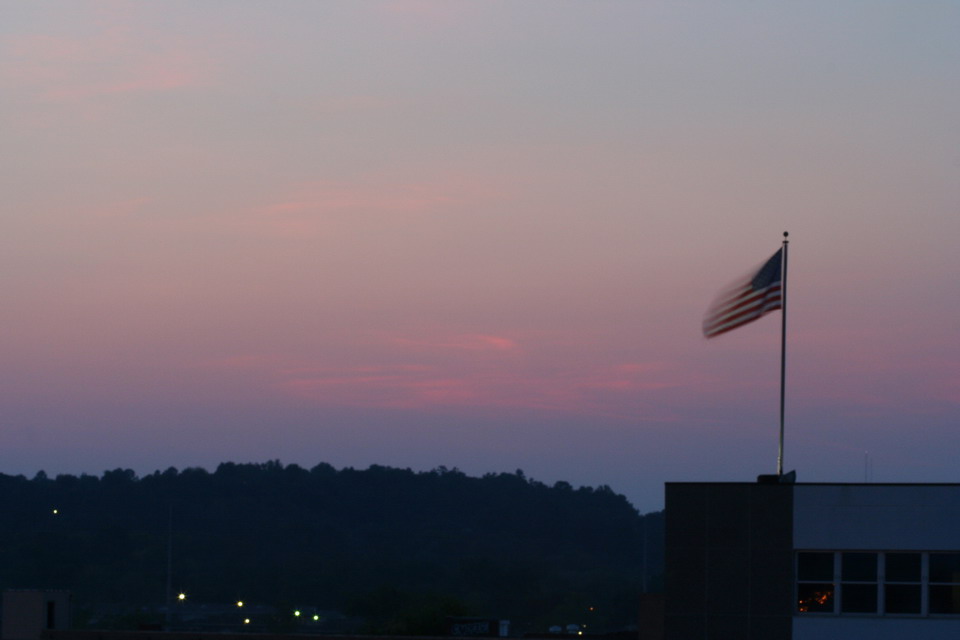 Sunset Flag