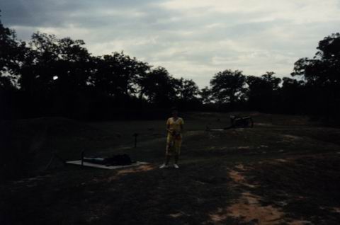 Virginia Ann on the Gettysburg Battlefield