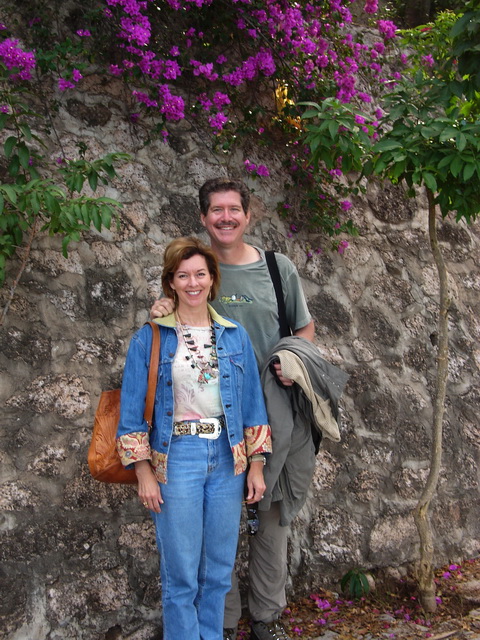 Cal and Virginia Ann in Mexico