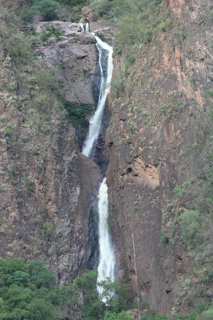 Waterfall in Copper Canyon