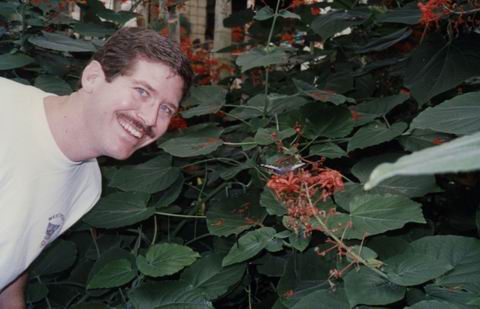 Cal and a Butterfly