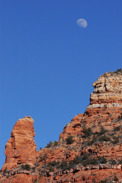 Moon in Sedona